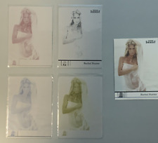 Rachel Hunter 2006 Sports Illustrated SI Swimsuit #73 Printing Plate Set + Card picture