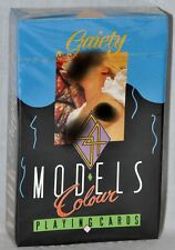 Vintage 1970's Gaiety 54 Models Color Playing Cards Sealed Deck New picture