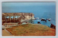 Ranchos Palos Verdes CA-California, The Wayfarers Chapel, Vintage Postcard picture