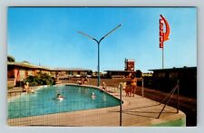 Moses Lake WA-Washington, Sage And Sand Motel Vintage Souvenir Postcard picture