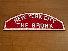 BSA, 1960’s New York City – The Bronx Red and White Shoulder Strip (RWS) picture