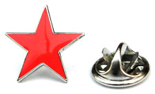 Red Star Pin Badge Five-pointed Pentagram Communism Communist Symbol picture