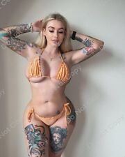 8x10 Laura Lux PHOTO photograph picture big breasts boobs bikini lingerie model picture