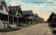 Kennebec Avenue Oak Bluffs Martha's Vineyard Massachusetts c1910 Postcard picture