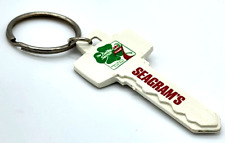 Vintage Seagram's Keychain Razor Knife Key Fob Ring USA Made Cut-Zit - Rare picture