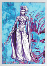 Dungeons & Dragons Wizards of the Coast Sorceress by Todd Lockwood 4x6 Postcard picture