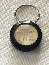 Vintage Awrey's Decorated Cakes Livonia MI ? Keychain, Michigan Key Ring picture