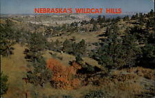 Nebraska Wildcat Hills State Recreation Area aerial view ~ postcard  sku033 picture
