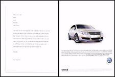 2007 VW Volkswagen Passat Turbo 2page Vintage Advertisement Print Art Car Ad D80 picture