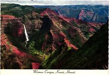 Vintage Postcard 4x6- Waimea Canyon, Kauai, Hawaii picture