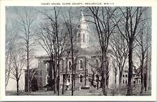 C.1920s Neillsville WI Court House Clark County Unused Wisconsin Postcard A335 picture