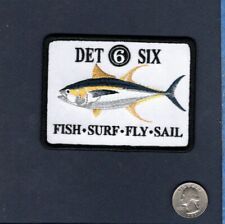 HSM-37 EASYRIDERS DET 6 Fish Surf Fly Sail US NAVY Helicopter Squadron Patch picture
