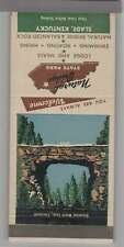 Matchbook Cover - Kentucky State Parks - natural Bridge State Park Slade, KY picture