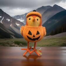 Target 2022 Halloween Hyde And Eek feathery friends Gourdo Pumpkin Bird Figure picture