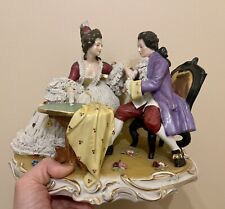 Volkstedt Dresden Lace Figurine  picture