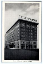 1945 Entrance to Hotel Richmond Augusta Georgia GA Posted Vintage Postcard picture