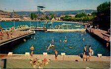 Outdoor Swimming Pool at Kelowna Aquatic Postcard Canada's Greatest Water Show picture