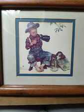 Norman Rockwell Little Boy Taking Medicine picture