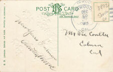 Vintage Postcard DPO 2 Inwood Shasta County CA New Years Greetings 1913 picture