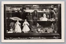 Free Pioneer Museum Display Of Dolls Tillamook OR RPPC Postcard Christian 226 picture