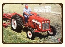 house decor shops 1960s INTERNATIONAL TRACTOR mancave IH Farming metal tin sign picture