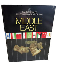 1975 Rand McNally Illustrated Atlas Of The Middle East 1975 picture