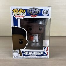 Funko POP Zion Williamson NBA Basketball Pelicans New In Box #62 picture