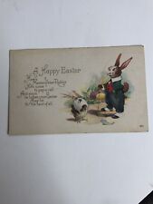 1920s Easter Post Card Master Peter Rabbit 1 Cent Washington Stamp picture