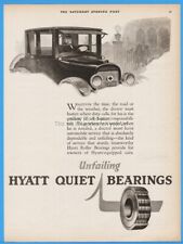 1922 Hyatt Roller Bearings Harrison NJ Doctor Med Cross John Woodruff Art Ad picture