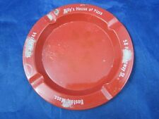 Vintage Billy's House of Pizza Boston Ashtray 58 Hemmenway Street Metal Ash Tray picture