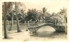 Coral Gables Miami Florida Venetian Pools 1930s RPPC Photo Postcard 20-6582 picture