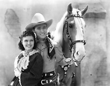 Cowboy ROY ROGERS & Lynne Roberts Classic Picture Poster Photo Print 8.5x11 picture