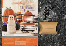 LONGABERGER 2013 Wicked Witch Halloween Tie-On 👠shoes👢 for Your Basket + FLYER picture