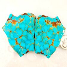GS487 AAA-grade Turquoise Mountain rough mixed slabs 68.9 grams picture