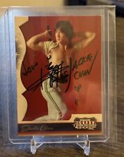 2008 Donruss Americana Jackie Chan Authentic Auto #101 Rush Hour/The Karate Kid picture