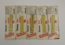 Vintage 1976 NOS Howard Hardware 5 packs (2 per pack) SABRE SAW BLADES #760  picture