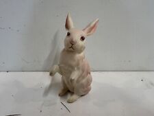 Vintage Lefton White Rabbit Bunny Ceramic Figurine A26 picture
