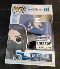 FUNKO POP MARVEL #838 WINTER SOLDIER YEAR OF THE SHIELD AMAZON EXCLUSIVE picture