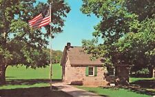 The Old Camp Schoolhouse - Valley Forge Pennsylvania PA - Postcard picture