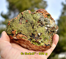 GREEN ROSACITE w/ Hemimorphite Mineral Specimens * Santa Eulalia Mine, MexIco picture