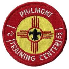 Philmont Training Center BSA Patch RED Bdr. [PL-193] picture