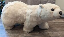 RARE Vintage Avanti Polar Bear Weighted Handmade Plush- made in 1987, Large picture