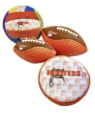 Hooters Footballs,Volleyball & Frisbee 4-PCS SET/ Show samples picture