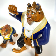 Lot of 3  Disney Beauty and the Beast Vintage Figures One Poseable picture