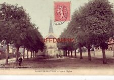 FRANCE. LA MOTTE-BEUVRON - PLACE DE L'EGLISE 1905 picture