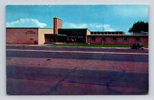 Roswell New Mexico Roswell High School Building Streetview Chrome Postcard picture