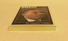 1992 Martin Luther King Jr. Historical Trading Card Set 1-16 Unbeatable Inc.  picture