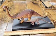 Vintage Large And Standard Scale Dor Mei Brontosaurus Dinosaur Models picture