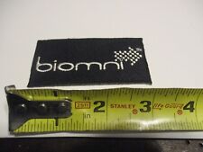 biomni with arrow  direction company logo GRAPHIC VTG OLD PATCH picture