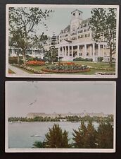2 Postcards The Royal Poinciana Hotel Palm Beach Florida FL Lake Worth picture